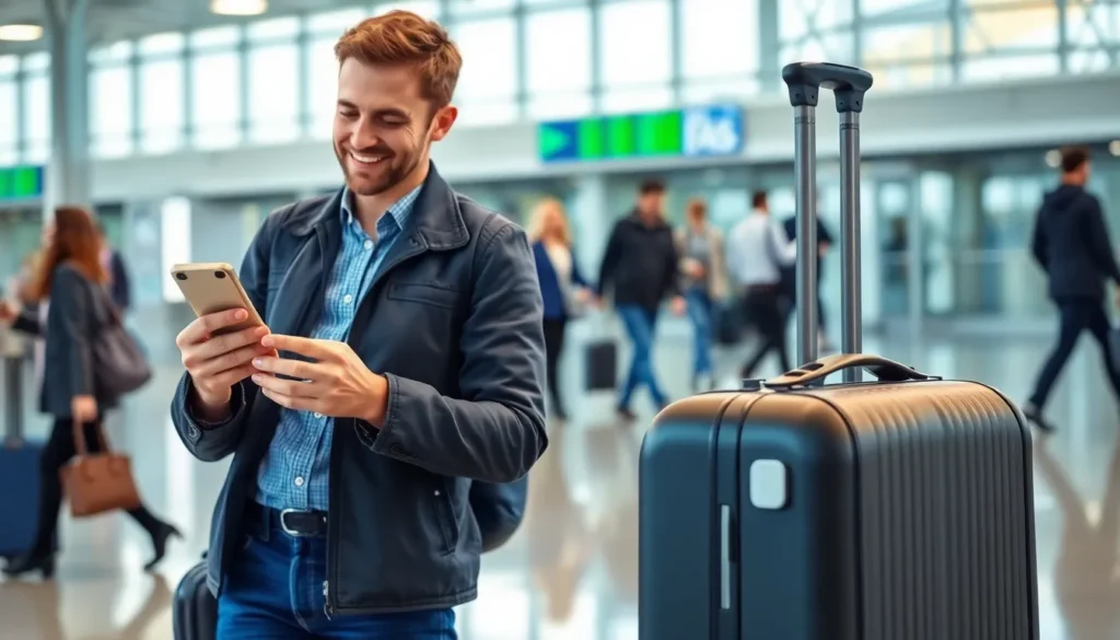 gps luggage tracker for android